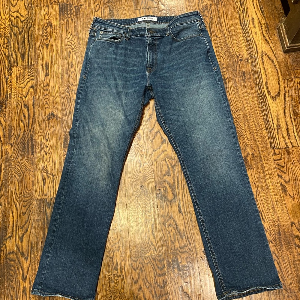 Express brand jeans. Size 34-30. Classic straight style.